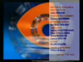 Journal Télévisé Mada / RTA / Madaplus du 12_09-11