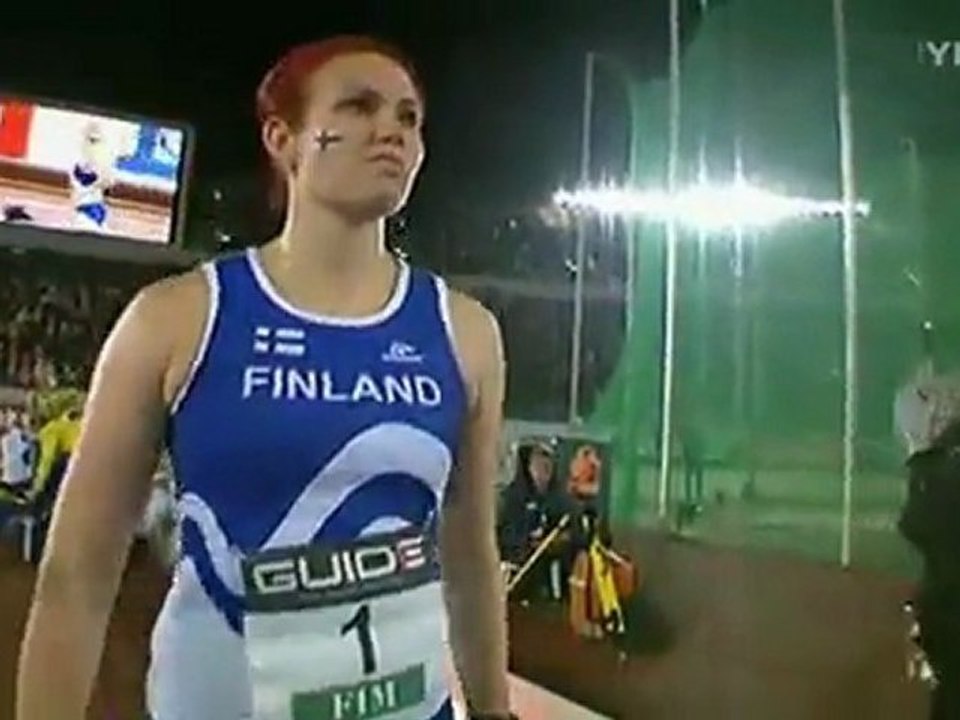 Finland - Sweden Athletics International 2011 - Women's Discus