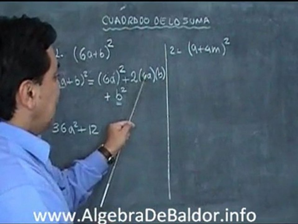 cuadrado de la suma
