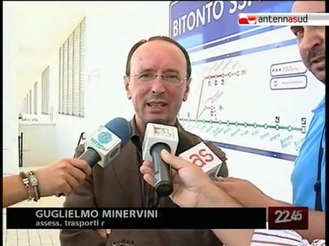 TG 21.07.10 Inaugurata nuova stazione Bari-Nord a Bitonto