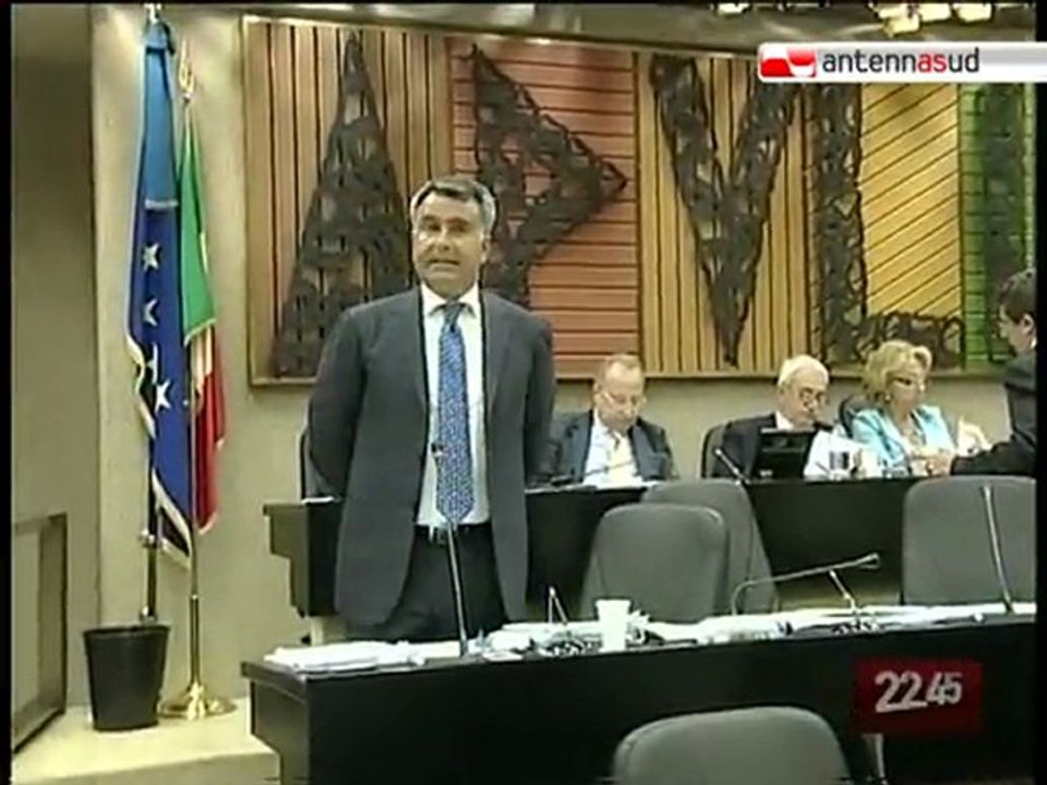 TG 23.07.10 Il Consiglio Regionale Pugliese approva il rendiconto