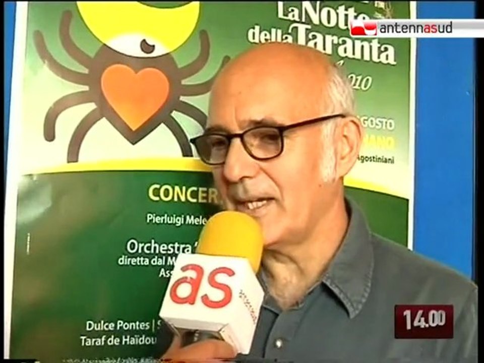 TG 20.08.10 Calimera, prove "in corso" per la Notte della Taranta