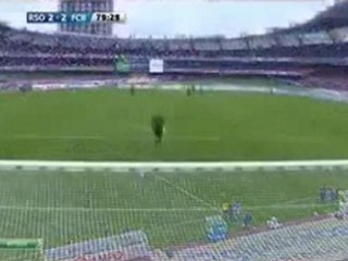 Xabi Prieto málem nechtěně překonal Valdése