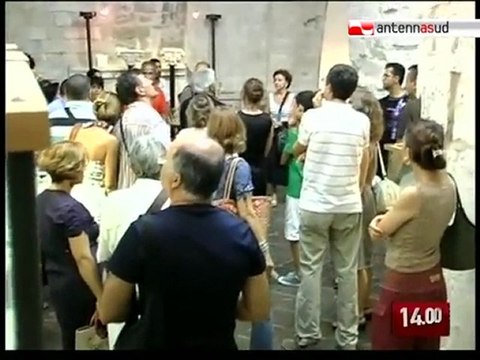 TG 30.08.10 Bari, una sera d'estate al Castello Svevo