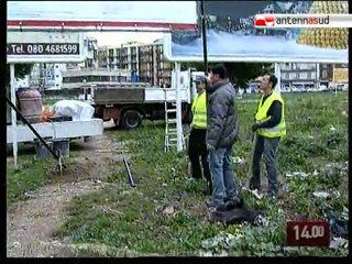TG 03.09.10 Parcheggio piazza Battisti di Bari, l'apertura slitta al 2011