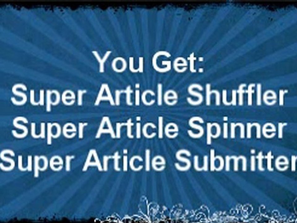 Article Spinning Software Review