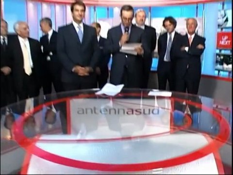 TG 11.09.10 Un brindisi alla nuova casa di Antenna Sud