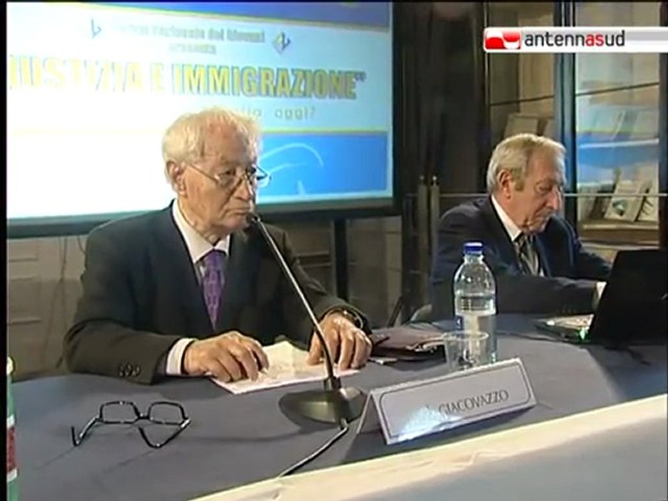 TG 12.10.10 Forum Nazionale dei Giovani, a Bari un convegno su giustizia e immigrazione