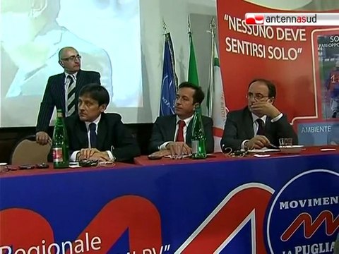 TG 10.11.10 Bari, presentato manifesto politico del movimento La Puglia per Vendola