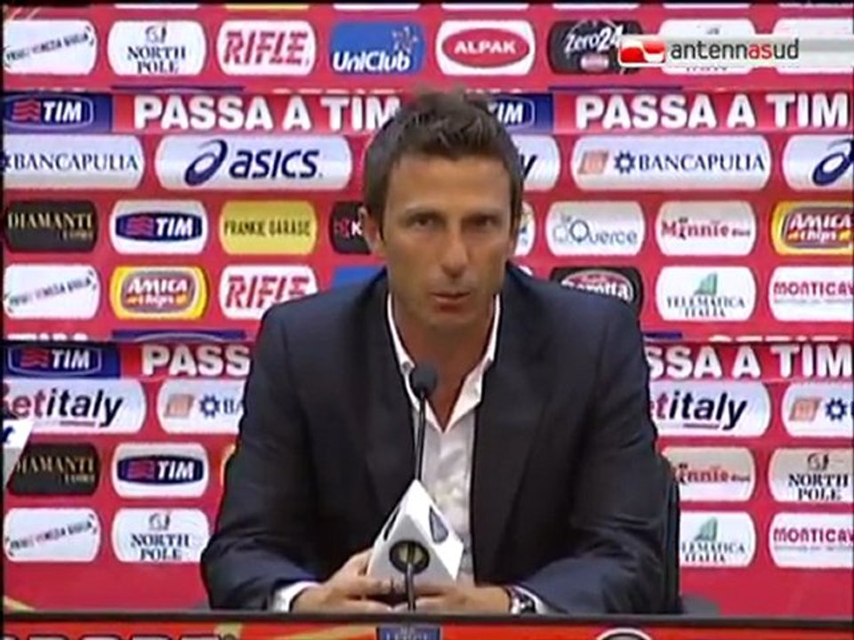TG 28.06.11 Di Francesco: "Lecce, vedrai! Sono giovane ma anche esperto"