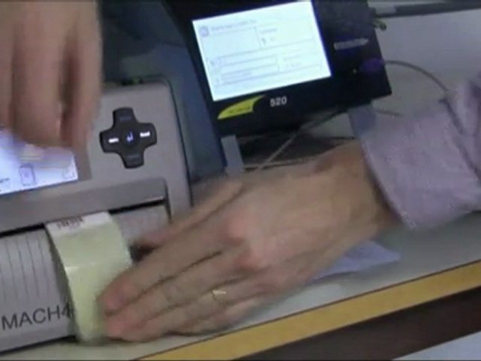 Technifor - XF520Cp - Portable marking machine + Label print