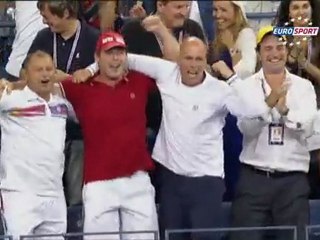 Djokovic zaferini kutluyor