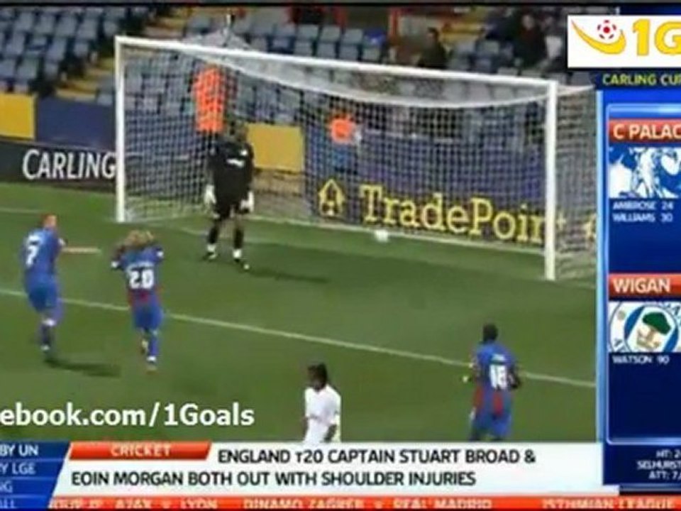 www.1Goals.com Crystal Palace 2-1 Wigan