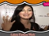 Busty Babe Ayesha Takia At Lakme Fashion Week 2011