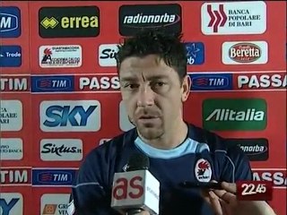 TG 26.03.10 Il Bari a Livorno, Allegretti predica prudenza