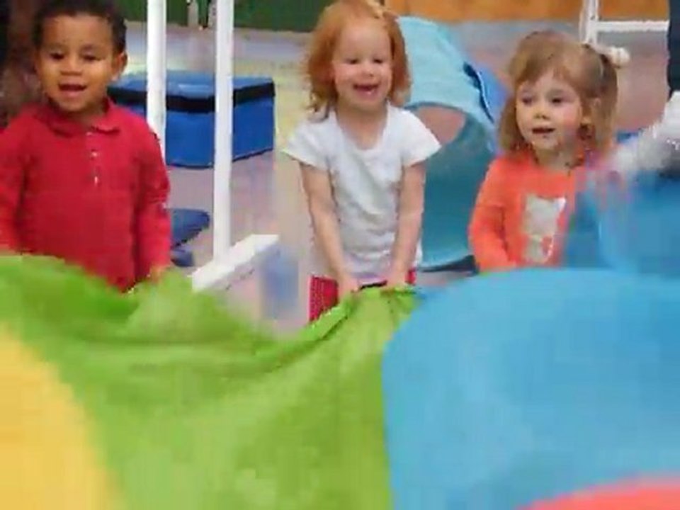 Léonie à la babygym