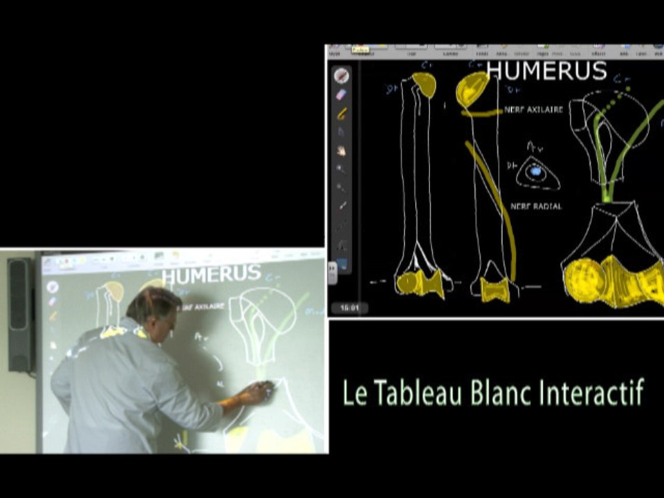 Démonstration du tableau blanc interactif