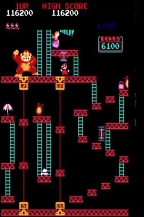 Donkey Kong (Jap vers.) - 490.400 pts (part 1)