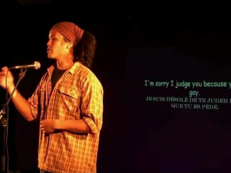 Chris Tse - I Am Sorry, Round 3 Coupe Monde Slam Poésie