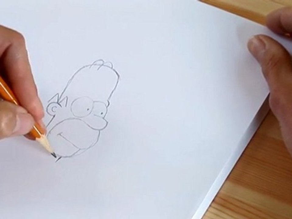 How To Draw Homer Simpson Step By Step