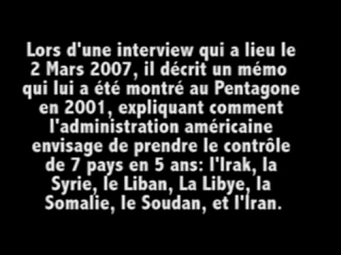 02-03-2007 - Wesley Clark - L'origine des guerres en Irak et en Libye