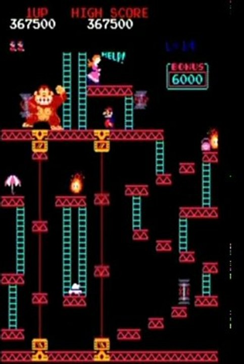 Donkey Kong (Jap vers.) - 490.400 pts (part 2)