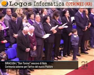 Cn24 | Cerimonia a Noto per l'arrivo di Don Tonino
