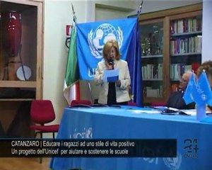Cn24 | CATANZARO | Unicef, "Educare ad uno stile di vita positivo"