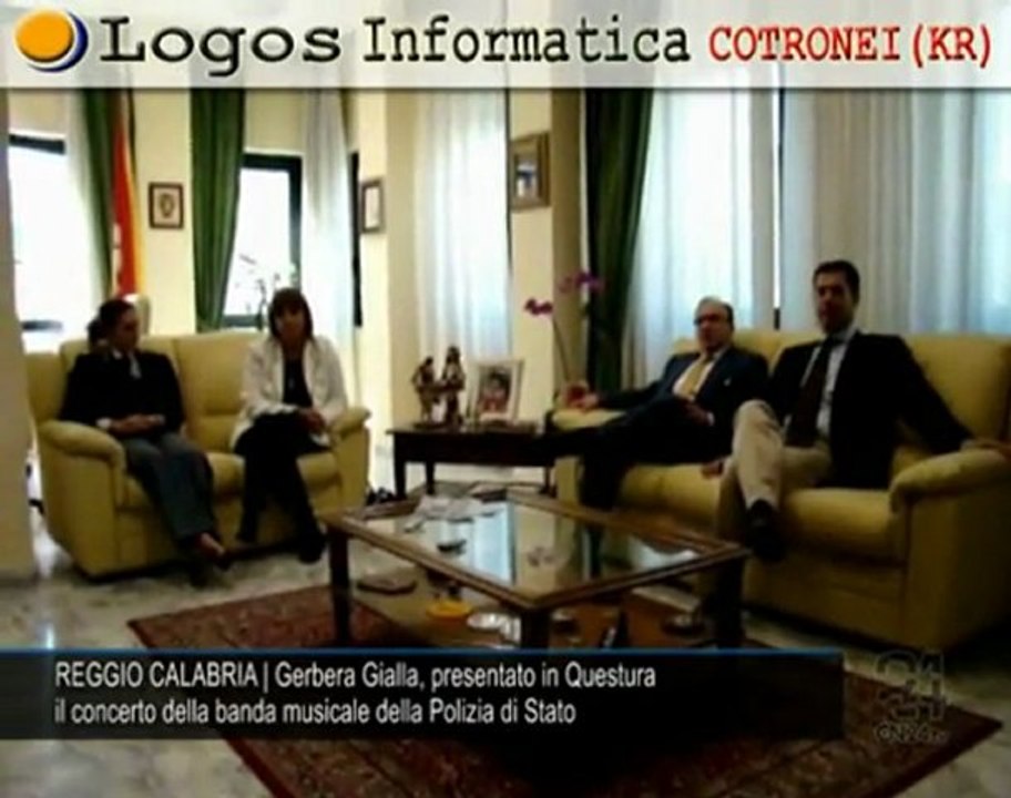 CN24 | REGGIO CALABRIA | Gerbera Gialla, un concerto della banda musicale della Polizia