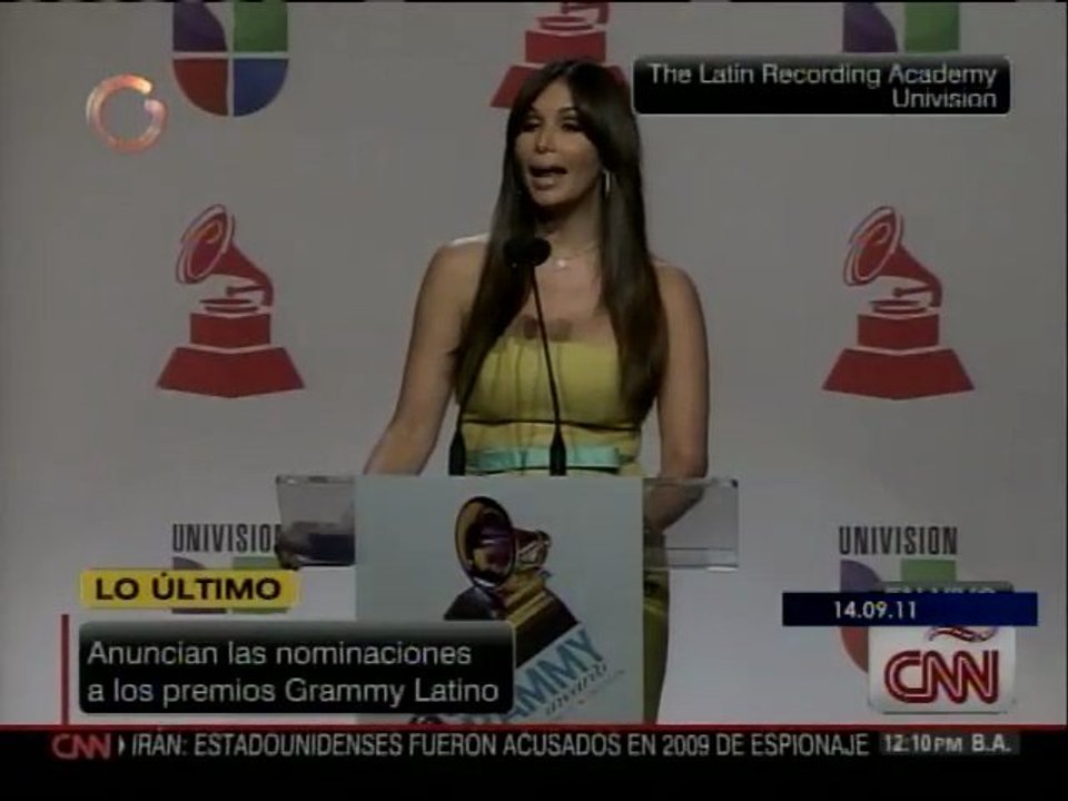 Anuncian nominaciones al Grammy Latino