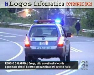 Tải video: CN24 | REGGIO CALABRIA | Droga, otto arresti nella locride