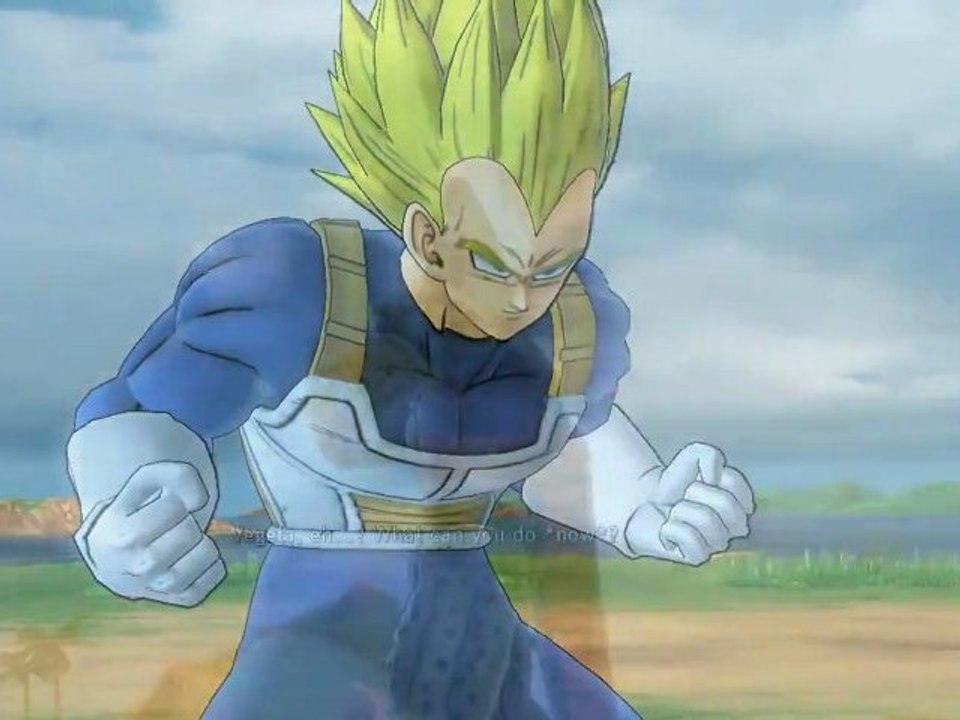 Dragon Ball Z - Ultimate Tenkaichi - Gameplay - Vegeta Vs Cell