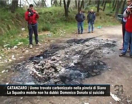 CN24 | CATANZARO | Uomo trovato carbonizzato nella pineta di Siano