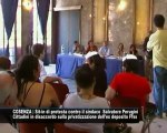 CN24 | COSENZA | Sit-in di protesta contro il sindaco Perugini