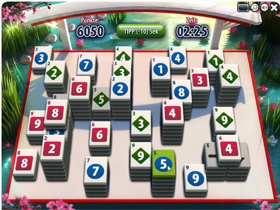 Mah Jongg 2 auf Tipp24 Games