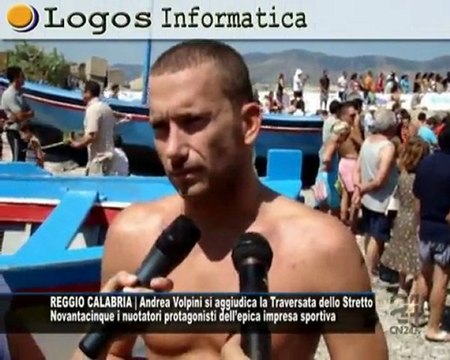 CN24 | REGGIO CALABRIA | Andrea Volpini si aggiudica la Traversata dello Stretto