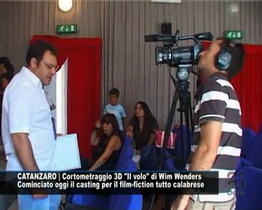 CN24 | CATANZARO | Cortometraggio 3D "Il volo" di Wim Wenders