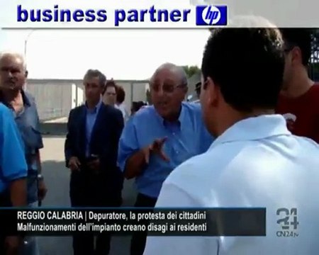 CN24 | REGGIO CALABRIA | Depuratore, la protesta dei cittadini