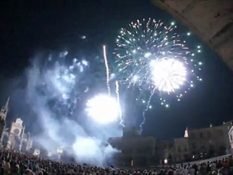 Feu d Artifice Fètes de la St Jean Bazas 27 06 2011