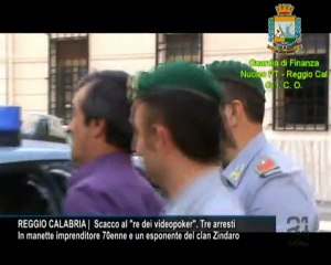 CN24 | REGGIO C. | Scacco al "re dei videopoker". Tre arresti