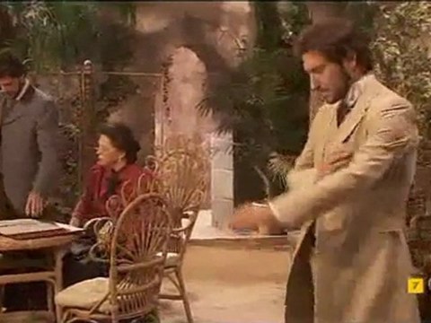 EL SECRETO DE PUENTE VIEJO TRISTAN Y SEBASTIAN Y PACA JARDIN DISCUTEN 14-09-2011