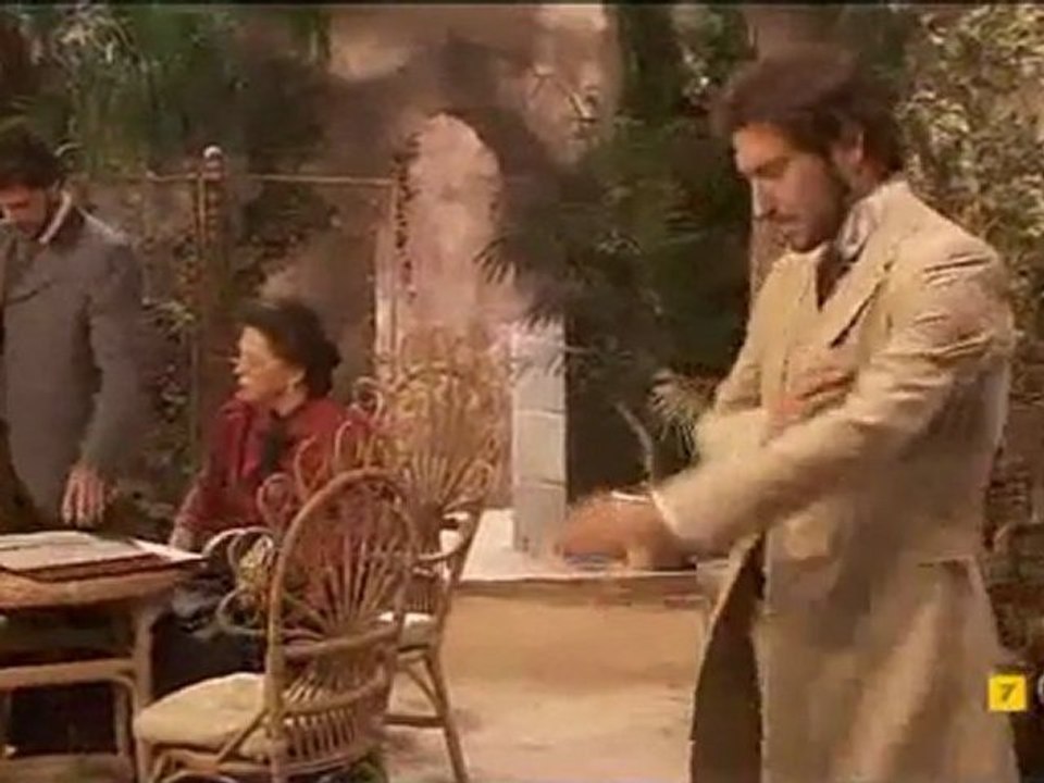 EL SECRETO DE PUENTE VIEJO TRISTAN Y SEBASTIAN Y PACA JARDIN DISCUTEN 14-09-2011