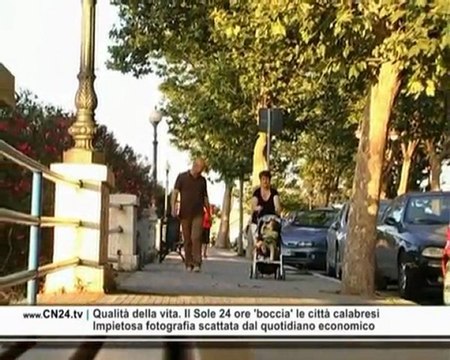 CN24 | Qualità della vita. Il Sole 24 ore 'boccia' le città calabresi