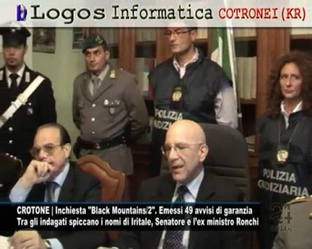 CN24 | CROTONE | Inchiesta Black Mountains/2 . Emessi 49 avvisi di garanzia