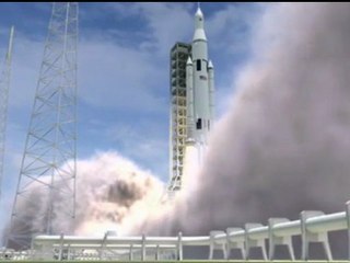 Nasa unveils rocket to carry man to Mars