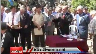 Vali OĞUZ, Akdoğan ve Yuvalı Köylerini Ziyaret Etti.