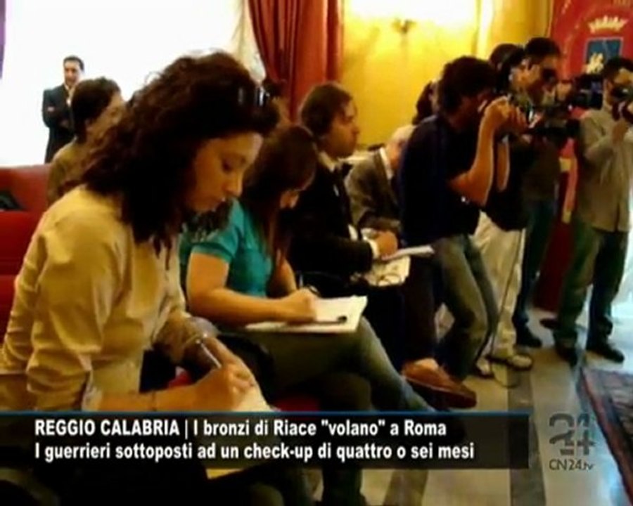 CN24 | REGGIO CALABRIA | I bronzi di Riace "volano" a Roma