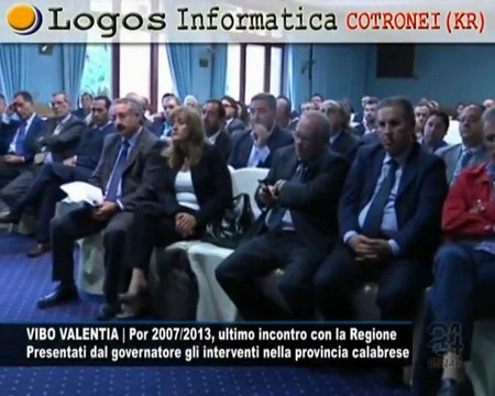 CN24 | VIBO VALENTIA | Por 2007/2013, ultimo incontro con la Regione