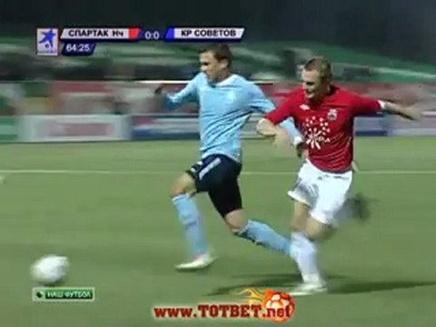 Спартак-Нальчик - Крылья Советов (1-0) 12.03.2011