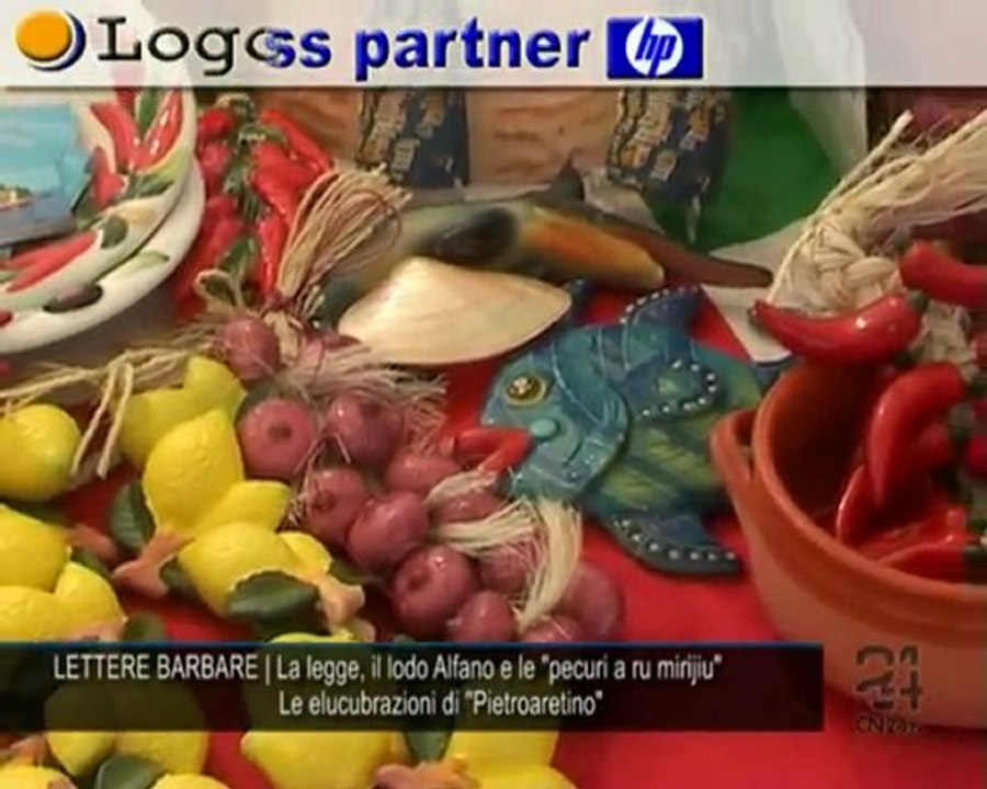 CN24 | LETTERE BARBARE | La legge, il lodo Alfano e le "pecuri a ru mirijiu"